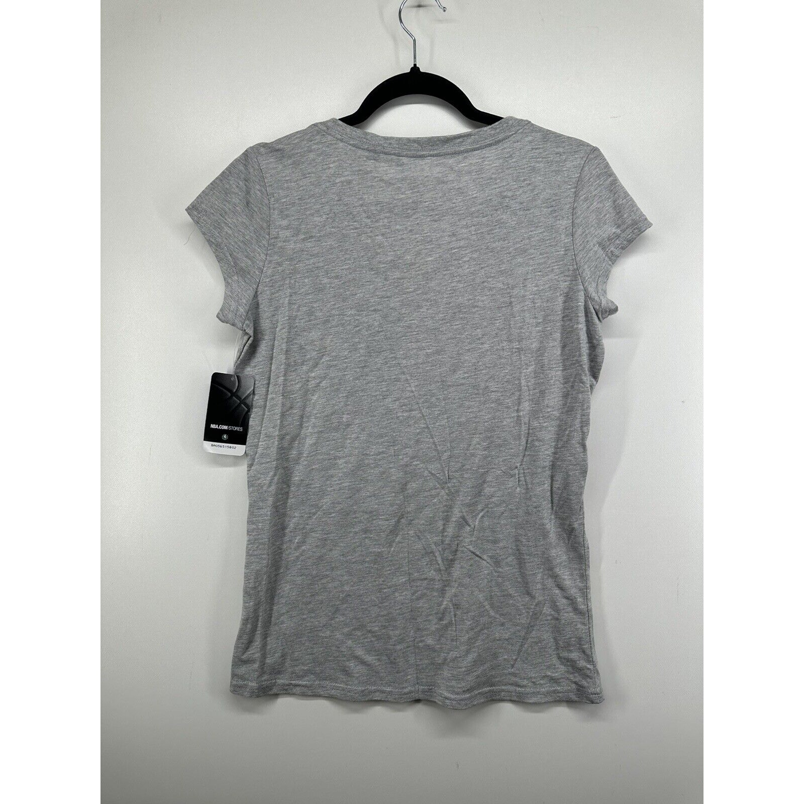 Women's Rockets Basketball Ladies V-Neck Shirt Gray Size M Medium New — image 4 of 5